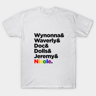 Wynonna Earp and the gang tshirt T-Shirt